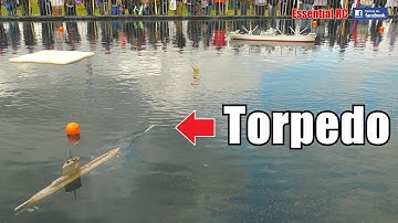 AMAZING RC SUBMARINE TORPEDO FIRING/LAUNCH DEMONSTRATION
