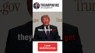 Prices for medicine are going down!