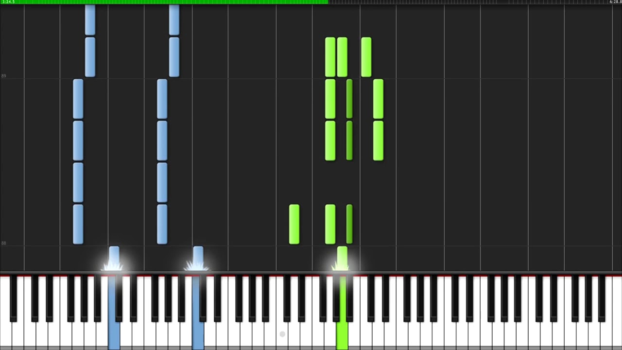 Clubbed To Death   Matrix Piano Tutorial Synthesia