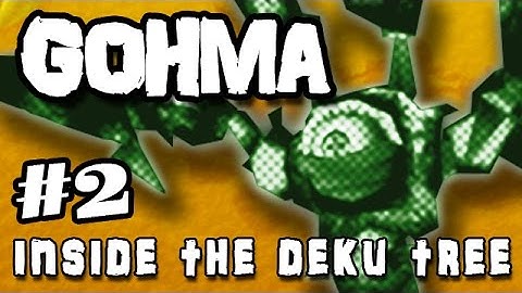 The Legend of Zelda: Ocarina of Time - Gameplay Walkthrough - Part 02 - Inside the Deku Tree