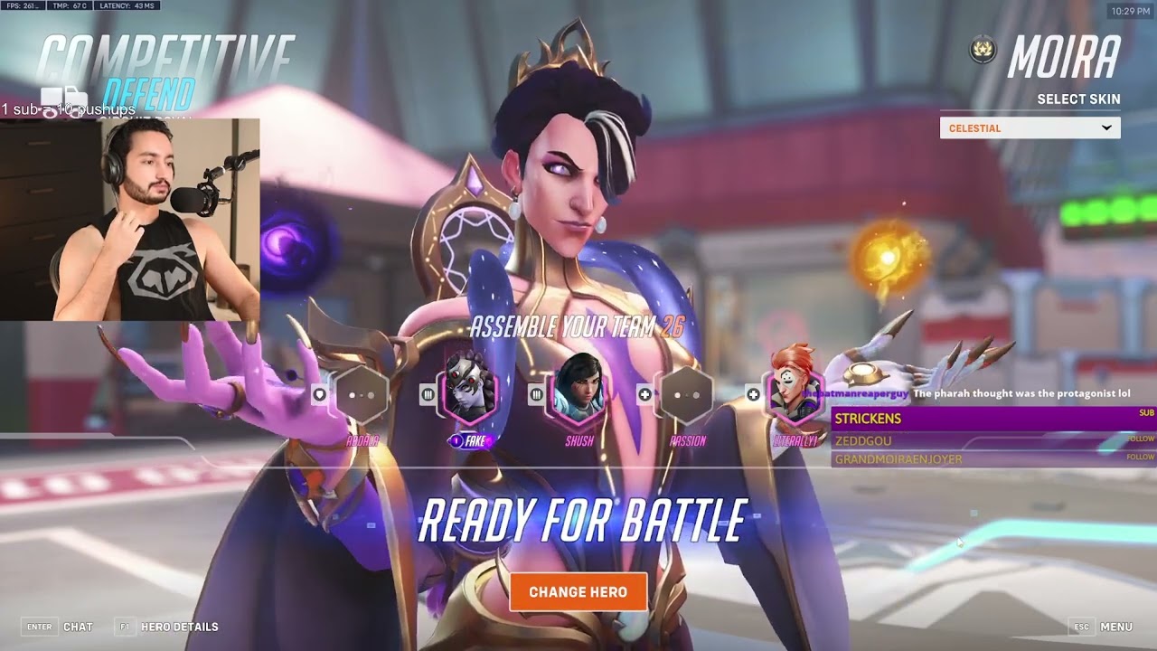 20K HEALS! TESLA MOIRA MAIN - OVERWATCH 2 GAMEPLAY SEASON 14