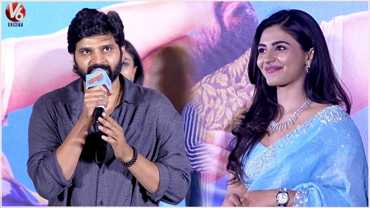 Hero Sree Vishnu Speech @ Vishnu Vinyasam Movie Teaser Launch Event | V6Ent