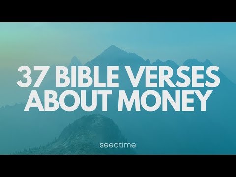 37 Bible Verses About Money And Finances