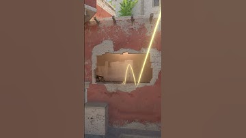 HOW TO SMOKE WINDOW FROM T SPAWN TRASH CAN ON MIRAGE #counterstrike2 #cs2