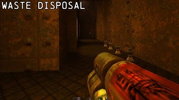Quake 2 Mission Pack - Ground Zero - Campaign Mission: Waste Disposal