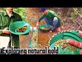 Gold rush 2025! Gold Panning Adventure, Explore Natural Gold Finds!