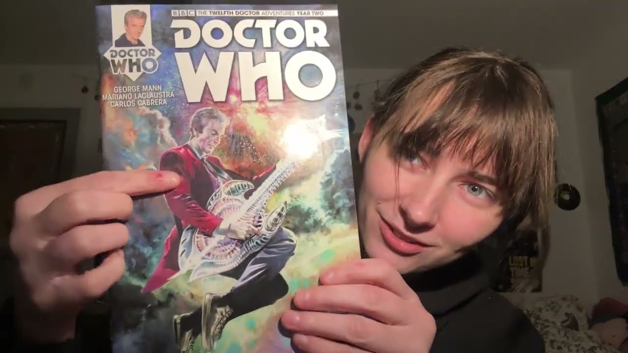 my new Doctor Who comic books show and tell | ASMR | ~lofi~