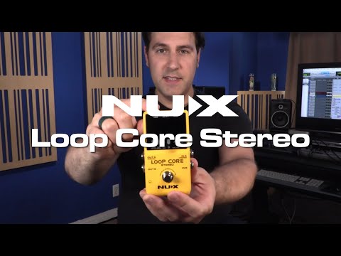 ギター NUX / LOOP CORE STEREO NUX Loop Core Stereo Guitar Looper Pedal, 6 hours recording