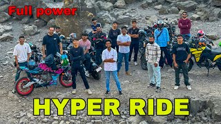Crazy hyper ride with ￼ || duke 390 || Aprilia rs 457 || Z900 || squad on fire 🔥￼