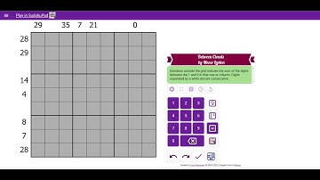 [Fog of War Sudoku Series] #42 "Between Clouds" by Meow Lepton
