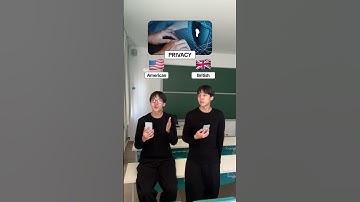 American English 🇺🇸 x British English 🇬🇧 #LearnEnglish #English #SpeakEnglish #StudyEnglish