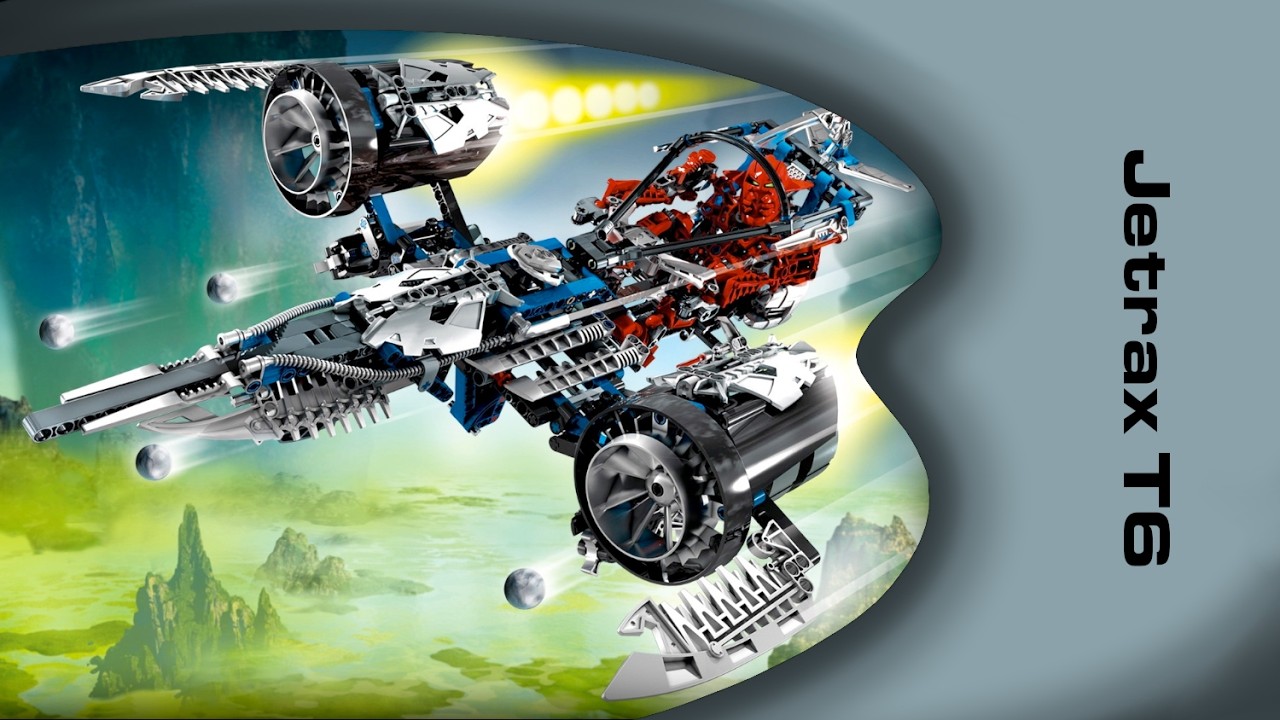 Lets Brick Bionicle - 8942 JETRAX T6 - YouTube