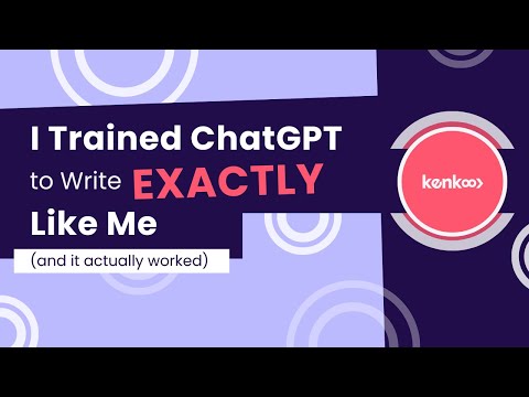 I Trained ChatGPT