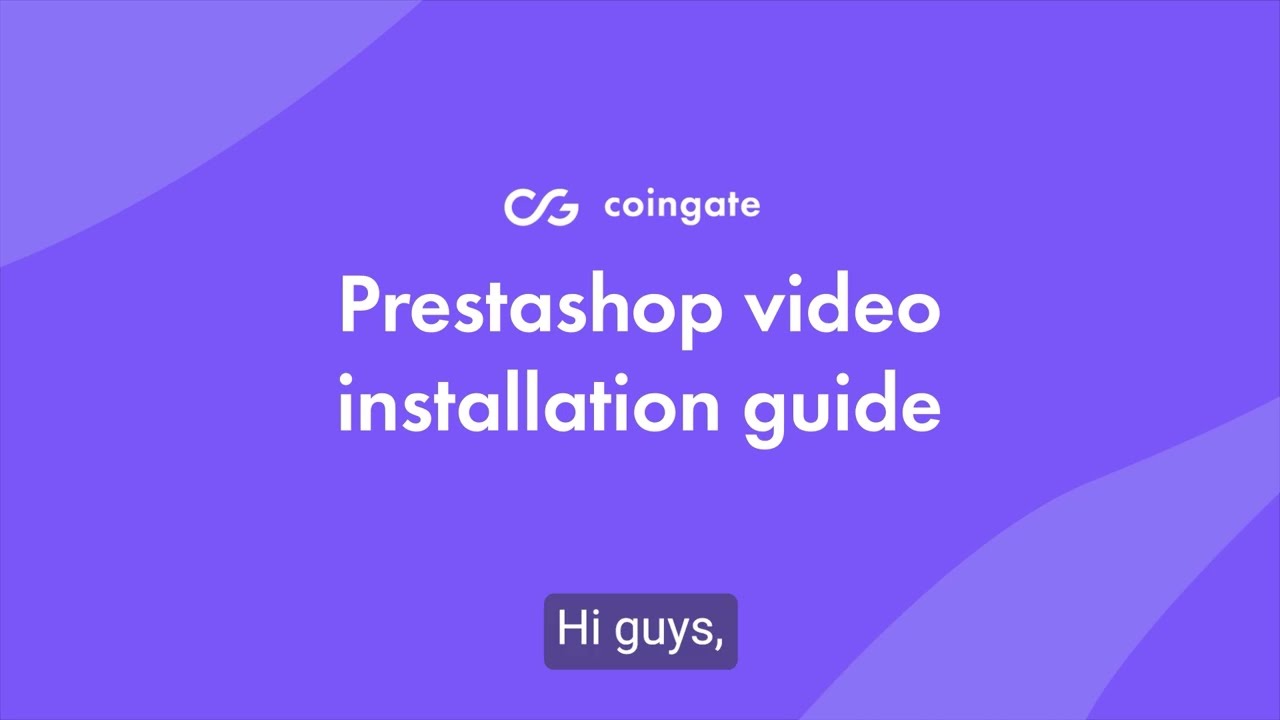 How to accept cryptocurrency payments on PrestaShop through CoinGate (2023  Guide)