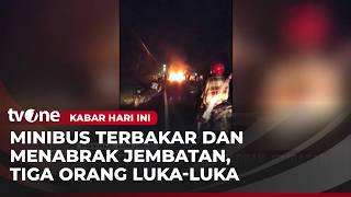 3 Orang Alami Luka-luka dalam Insiden Mobil Terbakar | Kabar Hari Ini