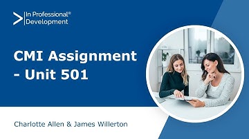 CMI Assignment Unit 501