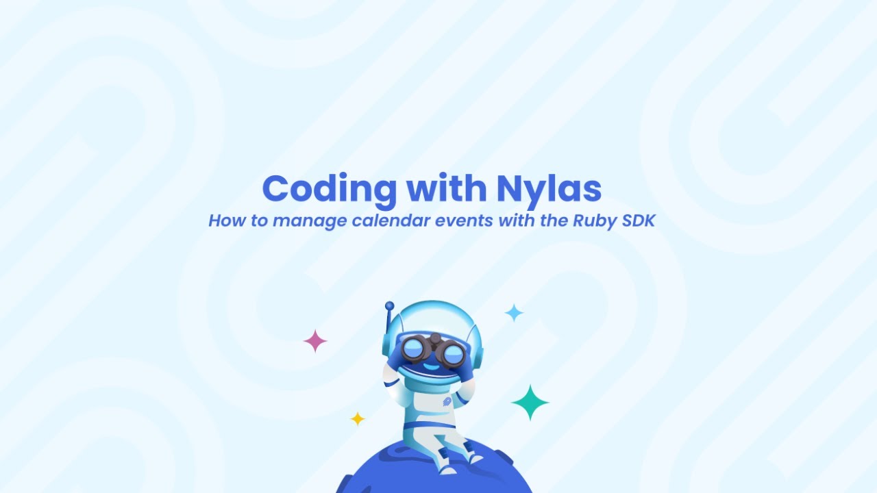 How to Manage Calendar Events with the Ruby SDK | Coding with Nylas ...