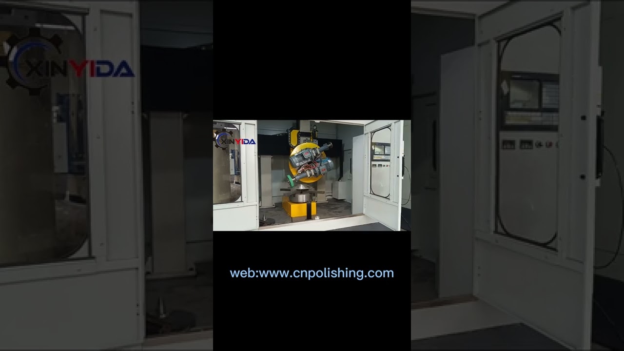 dished end polishing machine