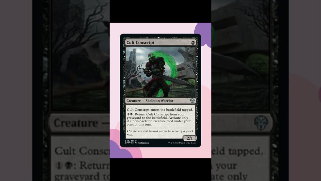 Dominara United Spoilers: Cult Conscript