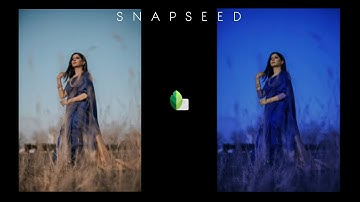 Dark Blue Effect Photo Editing in Snapseed || Snapseed || Editing on Mobile || #geekphotoo