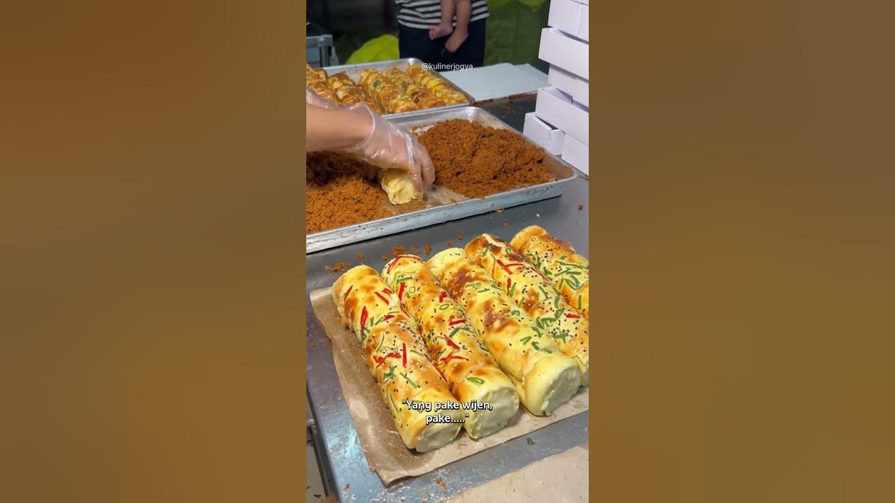 Roti abon gulung solo viral #kulinersolo