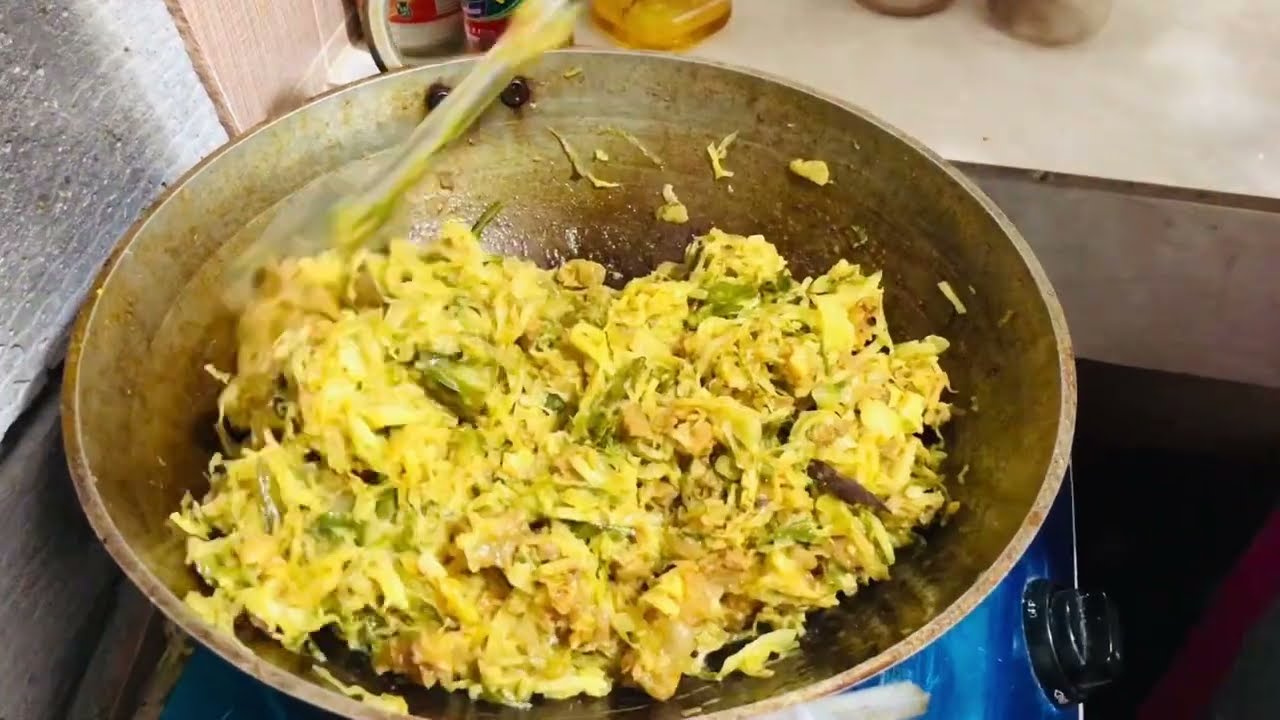 পাতাকপি দিয়ে মাংস রান্না 