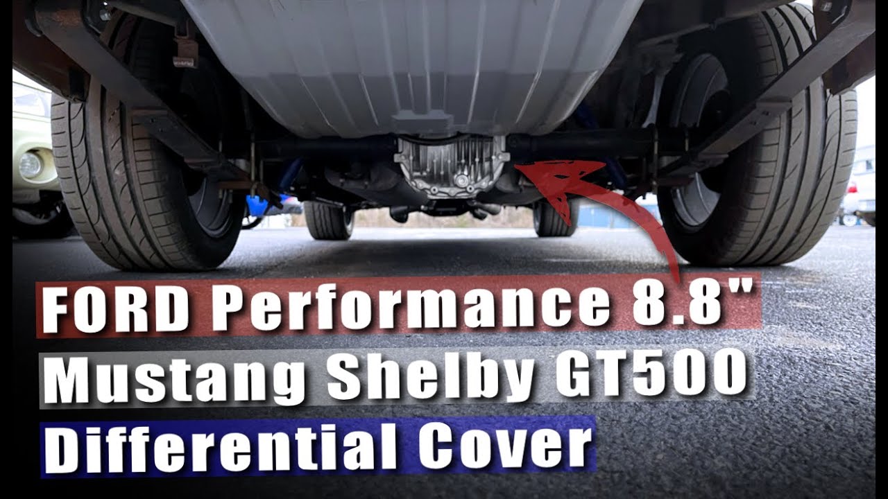 We put an aluminum Mustang Shelby GT500 Differential Cover on the 1970