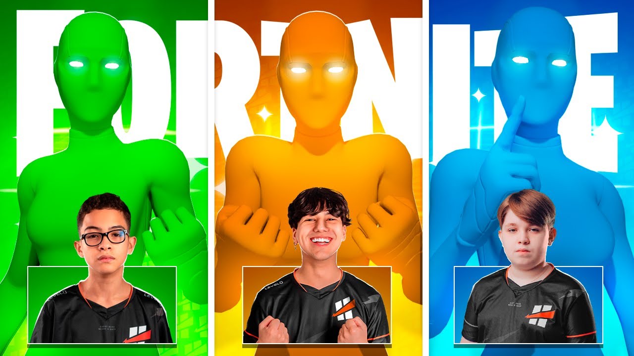 DESAFIO DAS CORES NO FORTNITE!