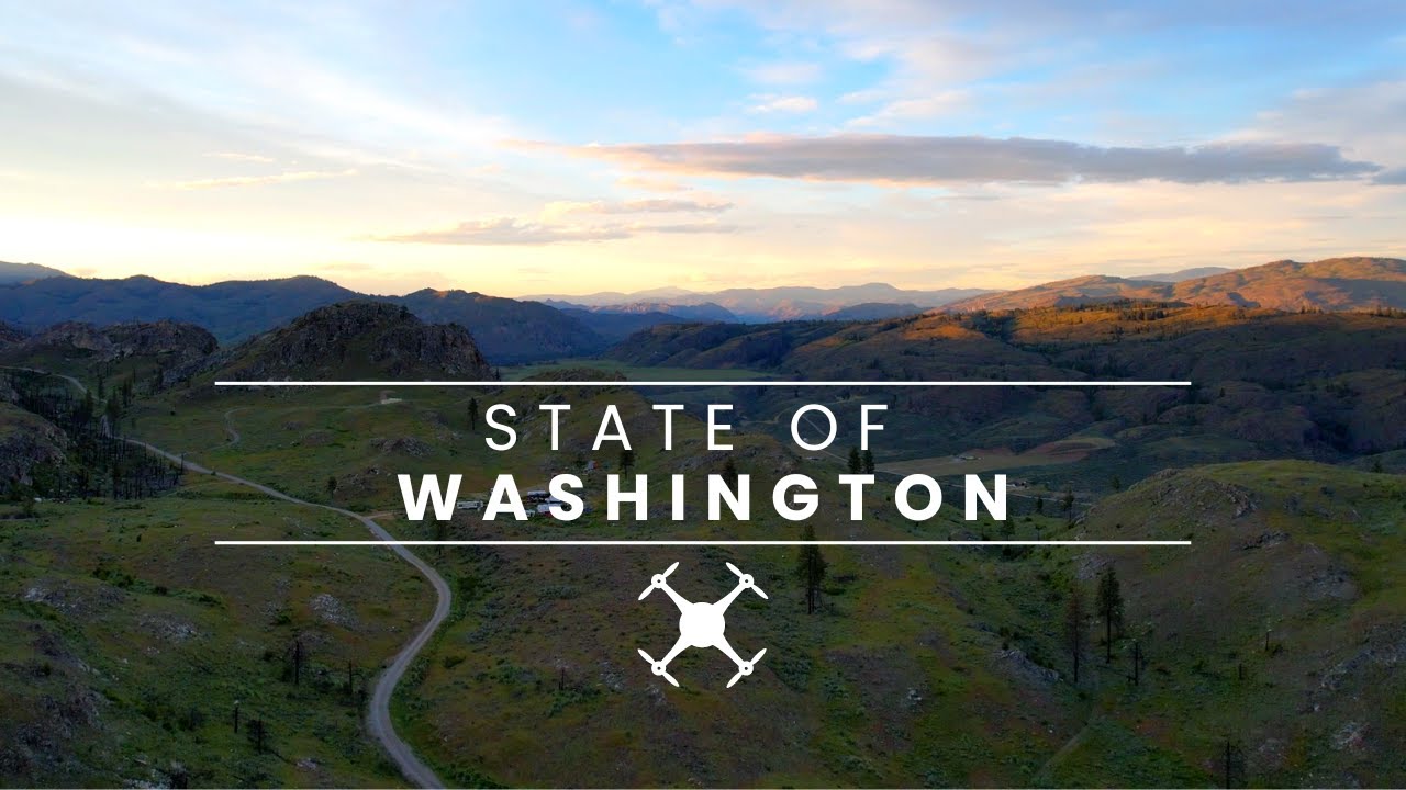 WASHINGTON STATE // 4K AERIAL DRONE VIDEO
