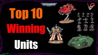 The 10 Most Common Units in Winning 11th Edition Space Marine Lists | 300+ Rosters Analyzed