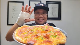 Making Pizza After Carpal Tunnel & Trigger Finger Release Surgery. | One Handed| Home Oven #pizza