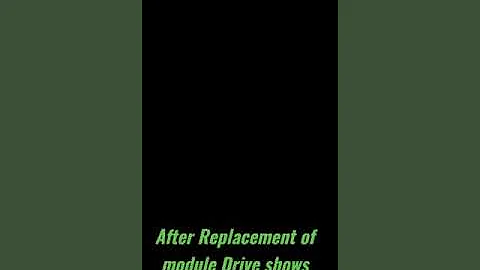 Siemens VFD F7802 fault After trouble shooting / repair testing