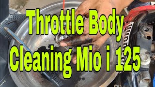 Throttle Body Cleaning  Mio i 125