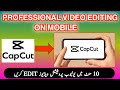 How to Edit YouTube Videos from Mobile (Using Capcut) in 2025 / video editing in capcut