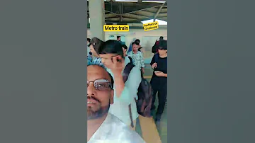 Metro Train Shorts Youtube Youtubeshorts Trending Shortsvideo Shortsfeed MhomdajlilKhan 