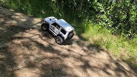 Rc Crawler Suzuki Jimny Mst Cfx first Drive
