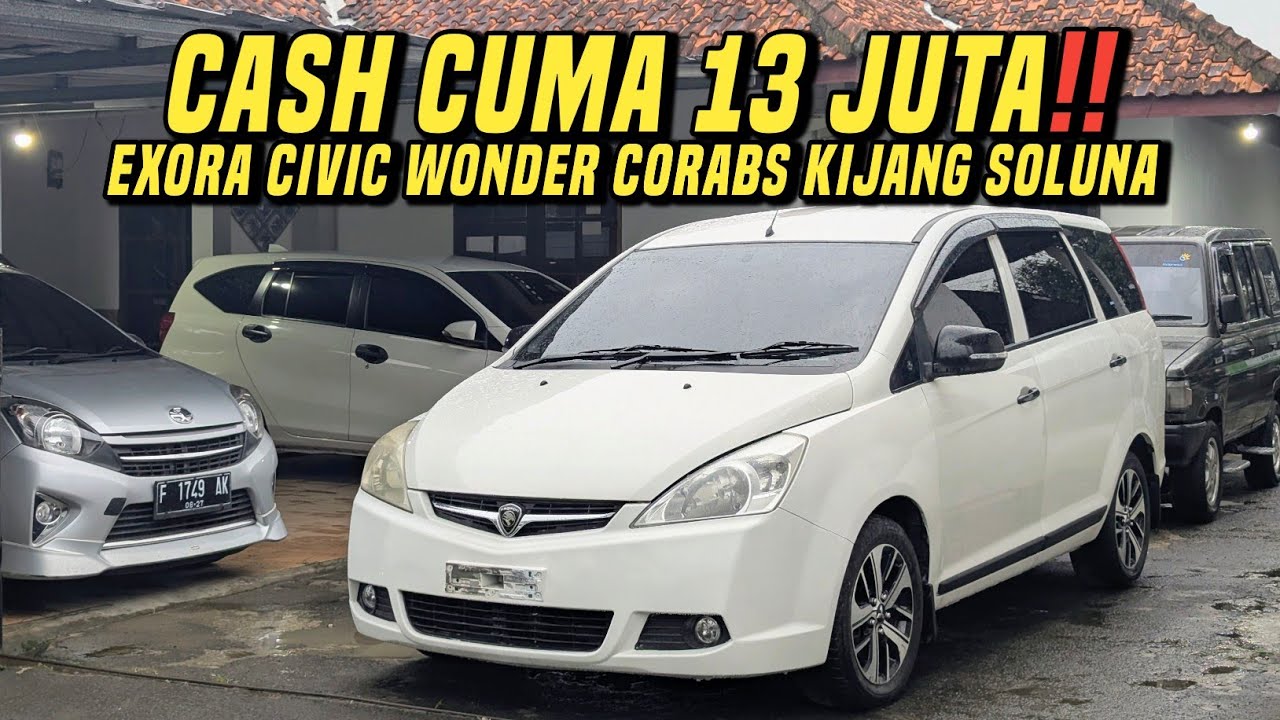Abahdi Garage jual mobil bekas kijang Exora soluna seharga motor cuma 13 juta 