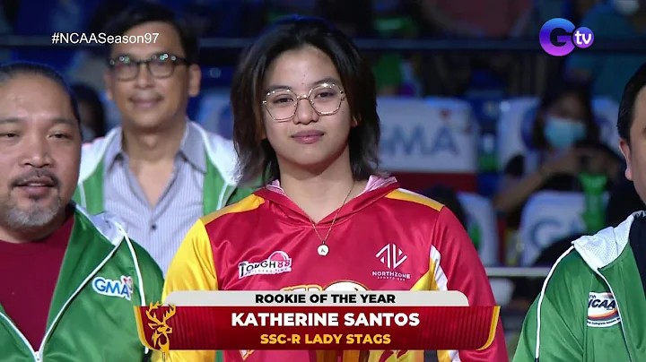 SSC-R's Katherine Santos is the #NCAASeason97 Rook...