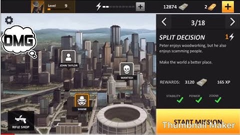 Split decision, Clear Vision 4 mission #3- Shane