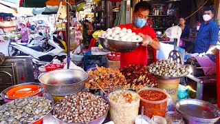 40 Years in Snack Business! Popular Cambodian Snack & Bizarre Food That Served By A Family