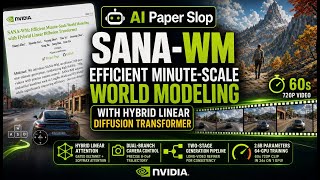 SANA-WM: Efficient Minute-Scale World Modeling with Hybrid Linear Diffusion Transformer (May 2026)