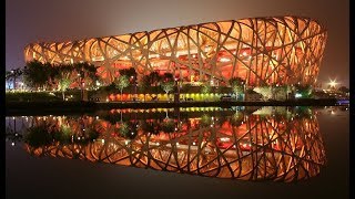 Beijing et son stade national, le nie d'oiseau \