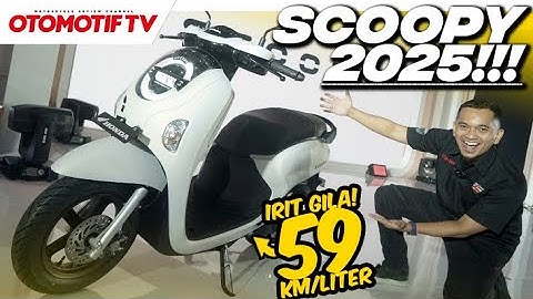 HONDA SCOOPY 2025..!!! MANY NEW THINGS STILL PRICE l Otomotif TV