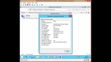 Server 2012r2 Static IP address