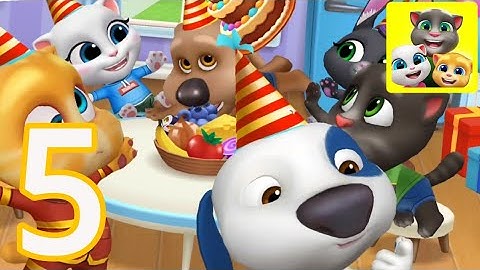 My Talking Tom Friends - Gameplay Walkthrough Part 5 (iOS, Android)