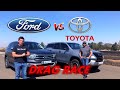 Everest VS Fortuner - DRAG RACE