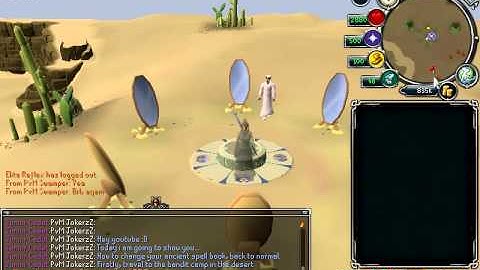 Runescape 2013 - How to switch spell books after the desert treasure quest!