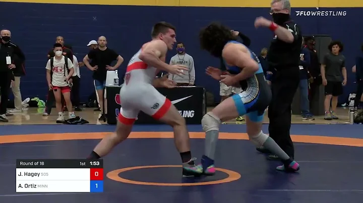 77 Kg Round Of 16 - John Hagey, 505 Wrestling Club...