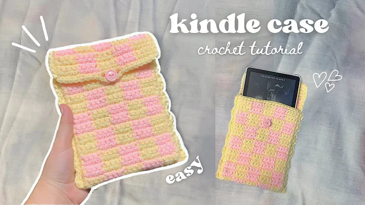 Get Creative with Crochet: Easy Kindle/Book Pouch Tutorial