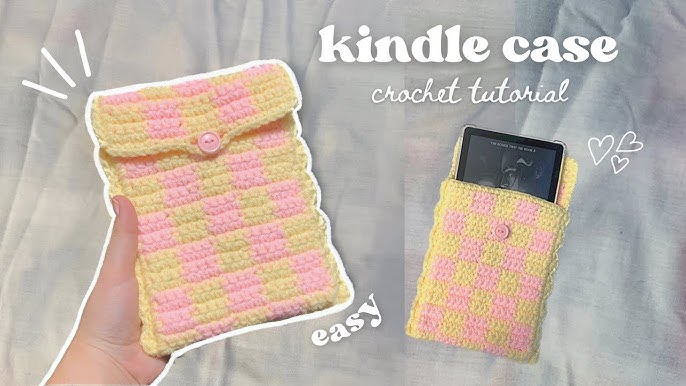 Crochet kindle case -  France